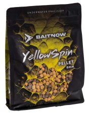 BaitNow pelety Method Feeder Yellow Spin 8mm/800g - ukázka balení