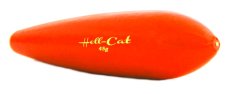 Hell-Cat zvukový podvodní splávek červený (15–65g)