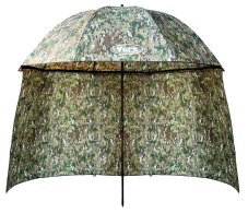 York rybářský deštník Camo 250cm – složený stav