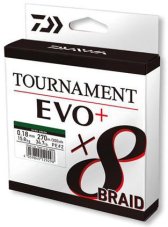 Daiwa pletená šňůra Tournament X8 Braid Evo+ 135m dark green