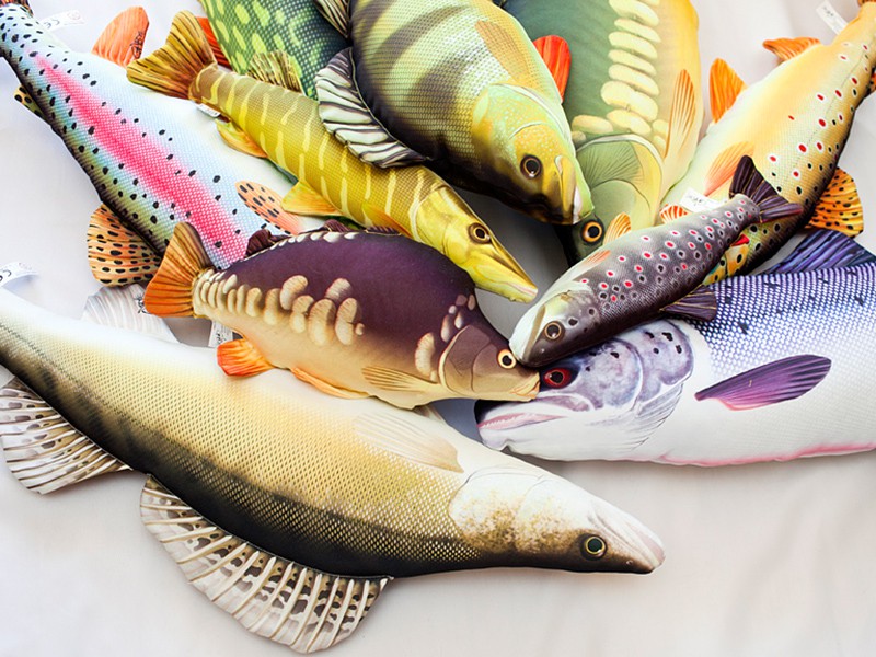 Gaby plyšová ryba Kapr Lysec 37cm/61cm/90cm