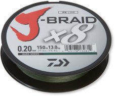Daiwa pletená šňůra J-Braid X8 300m dark green