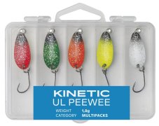 Kinetic UL PeeWee sada plandavek 1,8g – 5 ks v plastové krabičce
