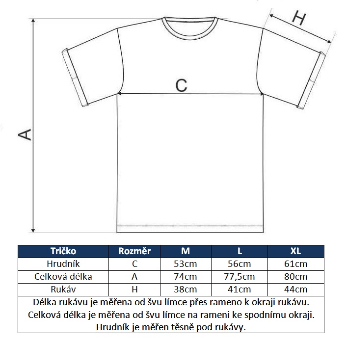Salmo rybářské tričko Slider T-Shirt Navy