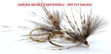 Hends Products peří Dry Fly Hackle kohout vel. S