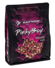 BaitNow pelety Method Feeder Pinky Boy 8mm/800g - ukázka balení