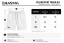Tabulka velikostí - Daiwa rybářské kraťasy Carp Camo Joggers Short