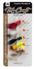 Mikado M-Craft Tungsten Microjigs UL #10 1,5g sada 5ks