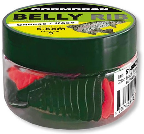 Cormoran gumová nástraha Belly Rib 6,5cm 5ks česnek