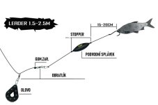 Cormoran zvukový podvodní splávek (60g/80g/120g)