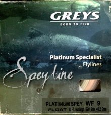 Greys šňůra Platinum Specialist Spey Fly Line WF9