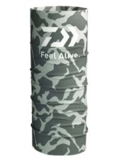Daiwa nákrčník Neckgaiter & Sunprotection Tube Grey Camo