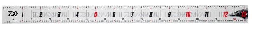 Daiwa samolepicí rybářský metr Boat Meter Sticker 15×130cm