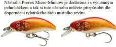 Daiwa wobler Prorex Micro Minnow 30F 3cm