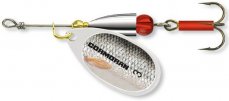 Cormoran třpytka Bullet stříbrná s rybím designem