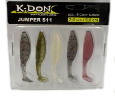 Cormoran gumová nástraha JUMPER S11 5cm natural