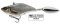 Cormoran wobler Wide Nose 6cm s listem třpytky