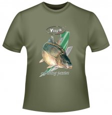 York rybářské tričko s kaprem