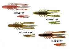 Daiwa gumová nástraha Prorex Urban Shrimp 6cm