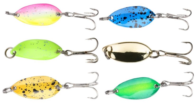 Mikado třpytka plandavka Trout Campione Mini 2,2cm/1,4g