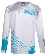 Mikado funkční UV tričko s dlouhým rukávem UPF 50+ White Splash