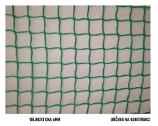 Sittec čeřenová síťka 1m x 1m zelená