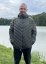 Fox bunda Collection Quilted Jacket Green/Silver - přední pohled na postavě
