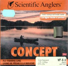 3M šňůra Scientific Anglers Fly Line Concept WF-8-S