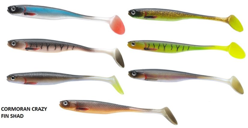 Cormoran gumová nástraha Crazy Fin Shad 10cm