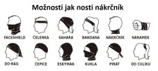 Yokr nákrčník maskáčový