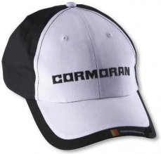 Cormoran rybářská kšiltovka bílá/černá