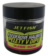 Pelety Jet Fish feederové v dipu 120g/12mm oliheň