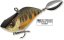 Cormoran wobler Wide Nose 6cm s listem třpytky