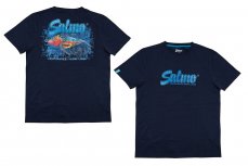 Salmo rybářské tričko Slider T-Shirt Navy