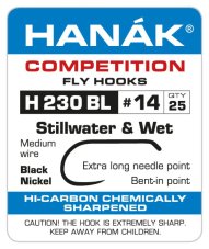 Hanák Competition muškařské háčky H 230 BL bez protihrotu
