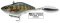 Cormoran wobler Wide Nose 6cm s listem třpytky
