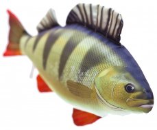 Gaby plyšová ryba Okoun říční 50cm