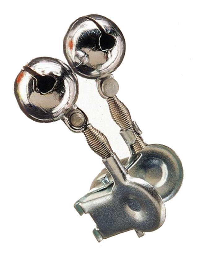 Cormoran rybářská dvojitá rolnička s krokodýlím klipem Cormoran rybářská dvojitá rolnička s krokodýlím klipem