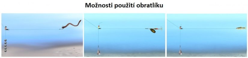 King rybářský obratlík 100ks