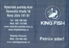 King obal na rybářské doklady