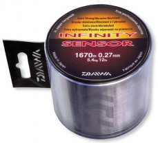 Daiwa rybářský vlasec Infinity Sensor 0,33mm/1060m