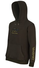 Boční pohled na mikinu D-Vec Hoodie Logo Zander Olive