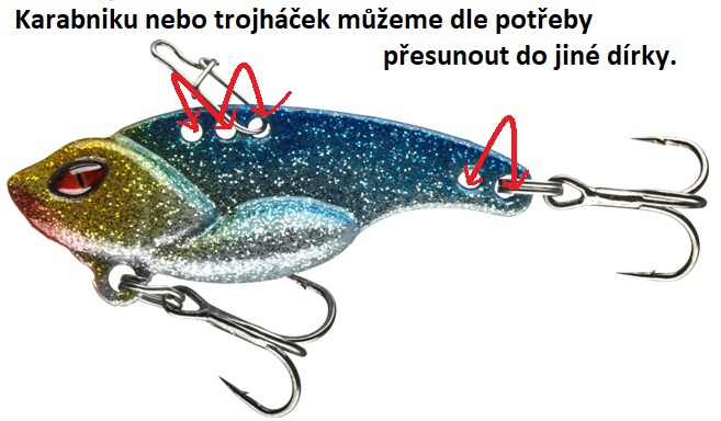 Daiwa nástraha cikáda Prorex Metal Vib 4,3cm