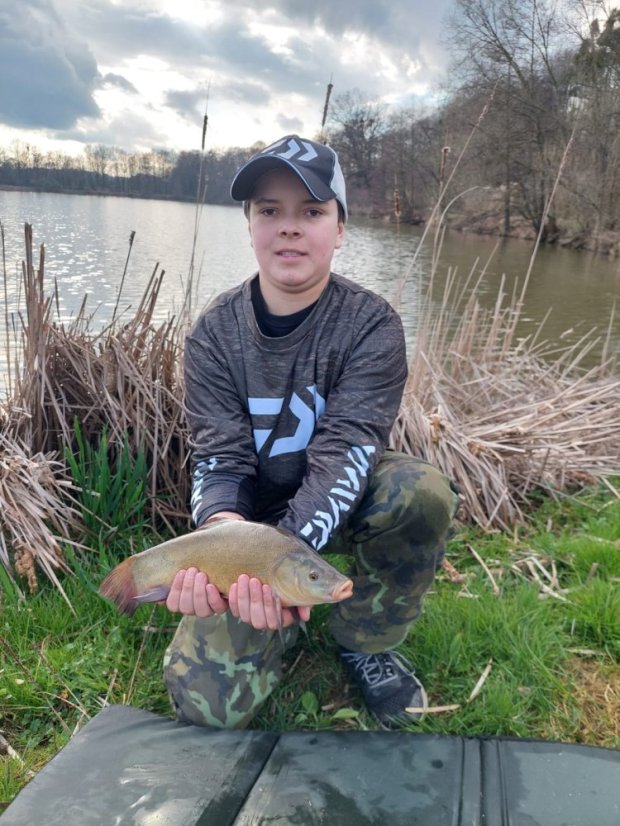 Daiwa krmítková směs F1 - Small Carp Mix 1kg