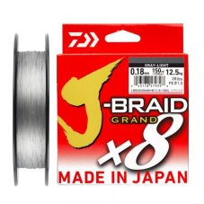 Daiwa pletená šňůra J-Braid Grand X8 135m gray light