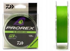 Daiwa pletená šňůra Prorex UL Braided Line 135m chartreuse – balení