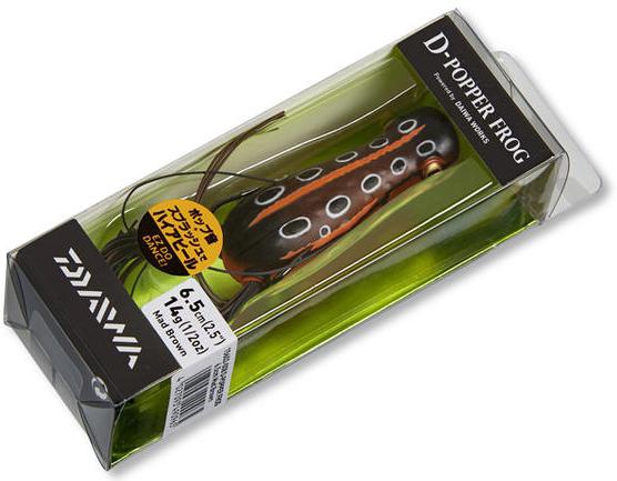 Daiwa gumová nástraha D-Popper Frog 6,5cm