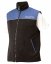 Daiwa rybářská vesta Waistcoat fleece black/blue