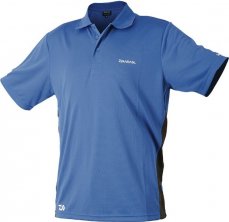 Daiwa rybářské tričko D-VEC Polo Blue