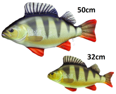 Gaby plyšová ryba Okoun říční 32cm/50cm